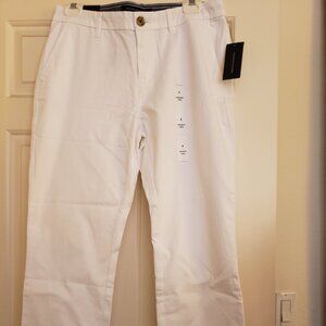 White Pants Tommy Hilfiger size 8 NWT